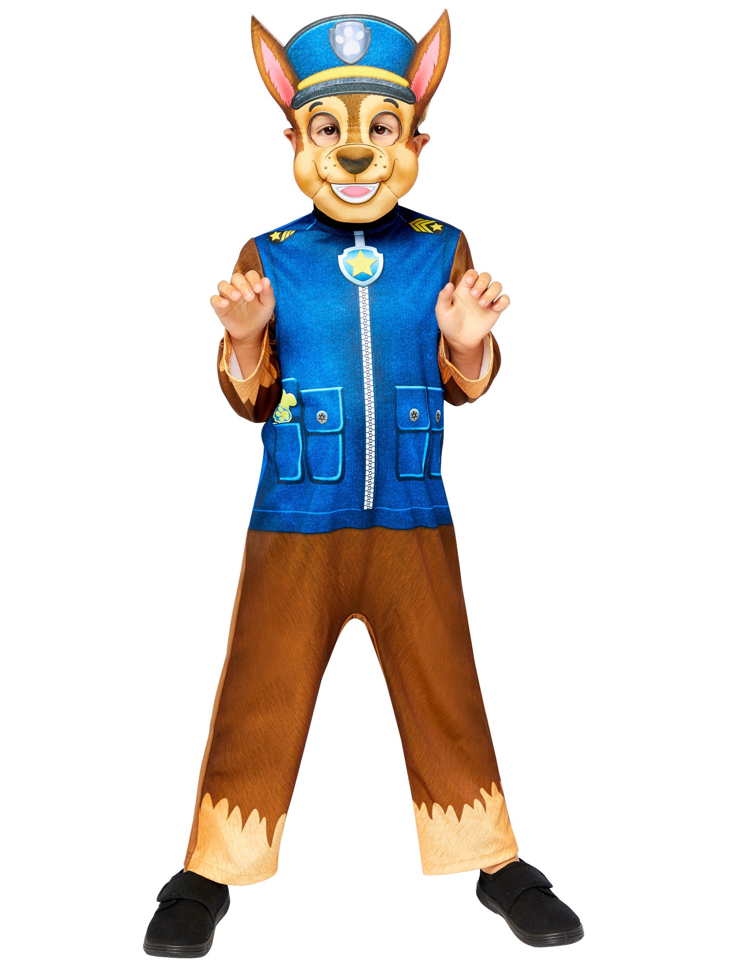 Déguisement et masque Chase enfant Pat'Patrouille