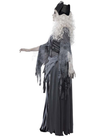 Déguisement fantôme pirate grise femme Halloween