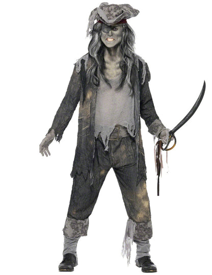 Déguisement fantôme pirate homme Halloween