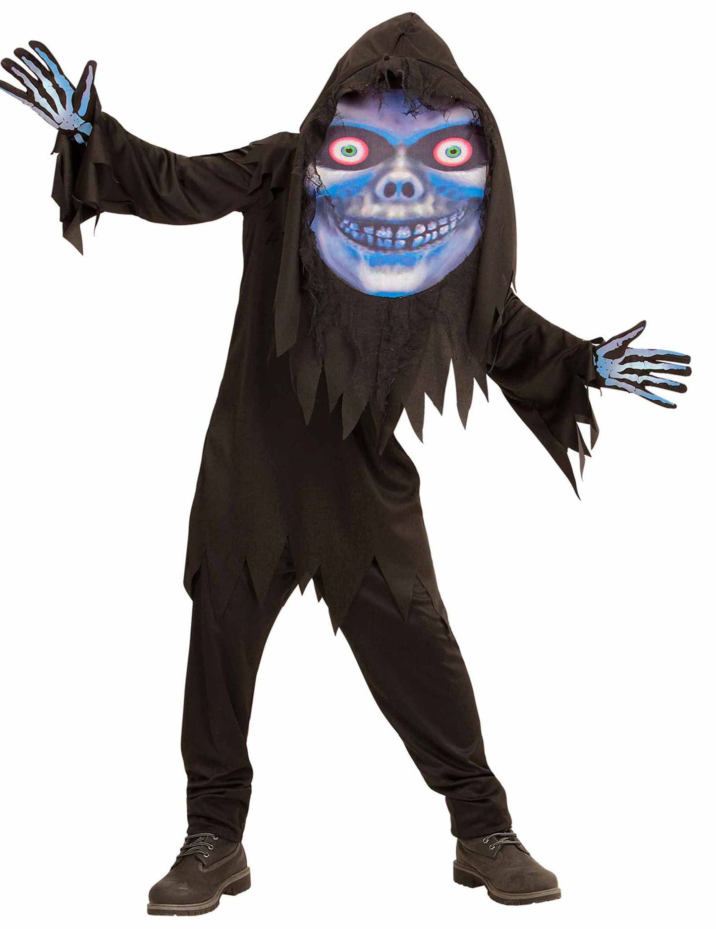 Déguisement faucheuse grosse tête adolescent Halloween