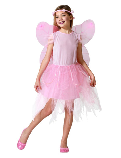 Déguisement fée rose pale fille