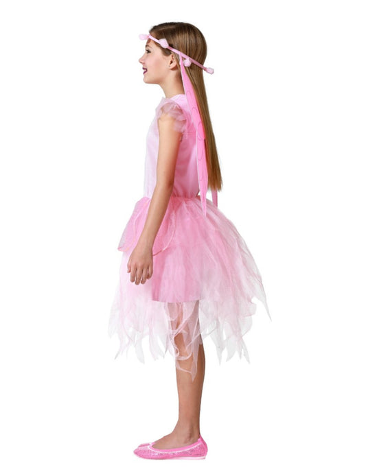 Déguisement fée rose pale fille