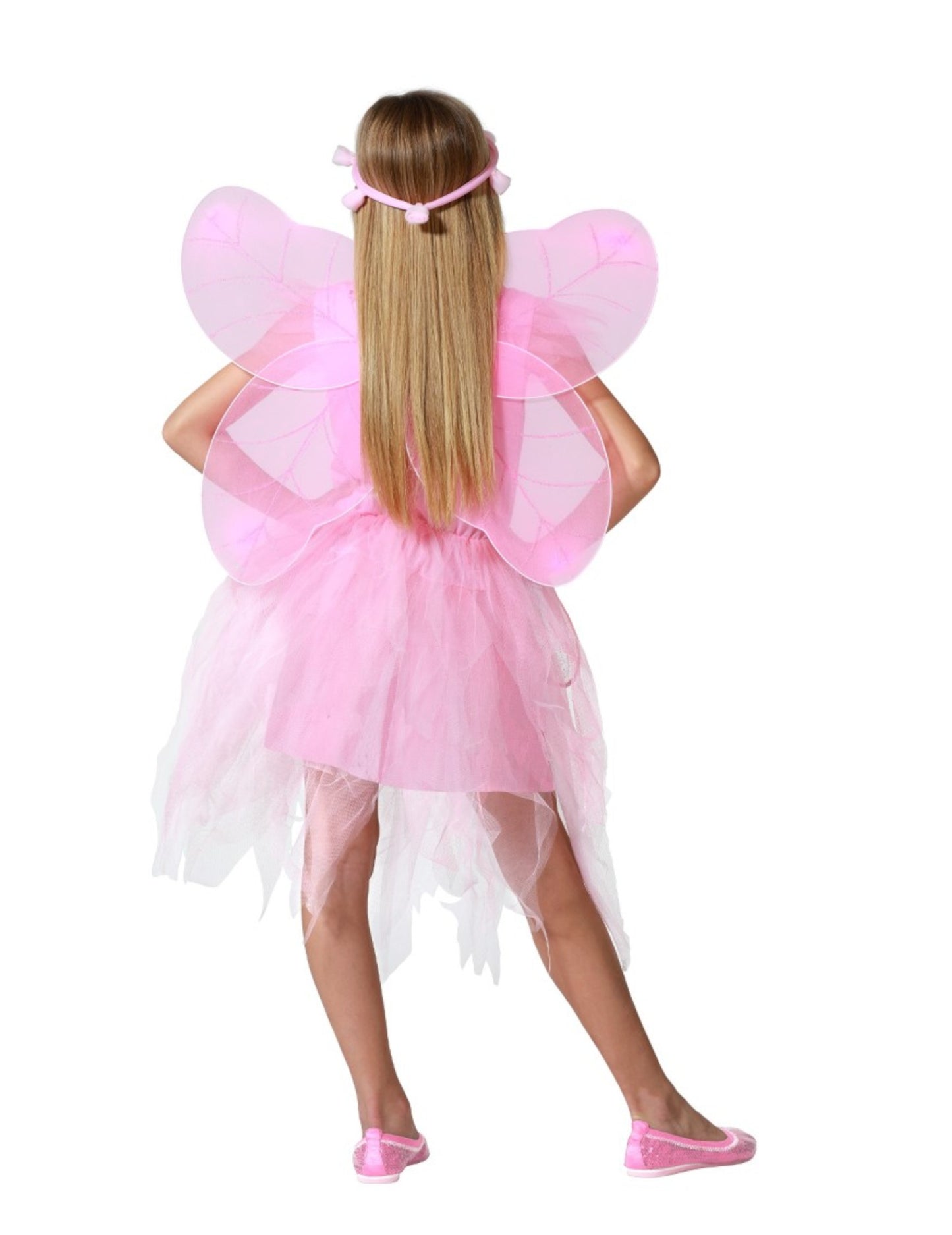 Déguisement fée rose pale fille