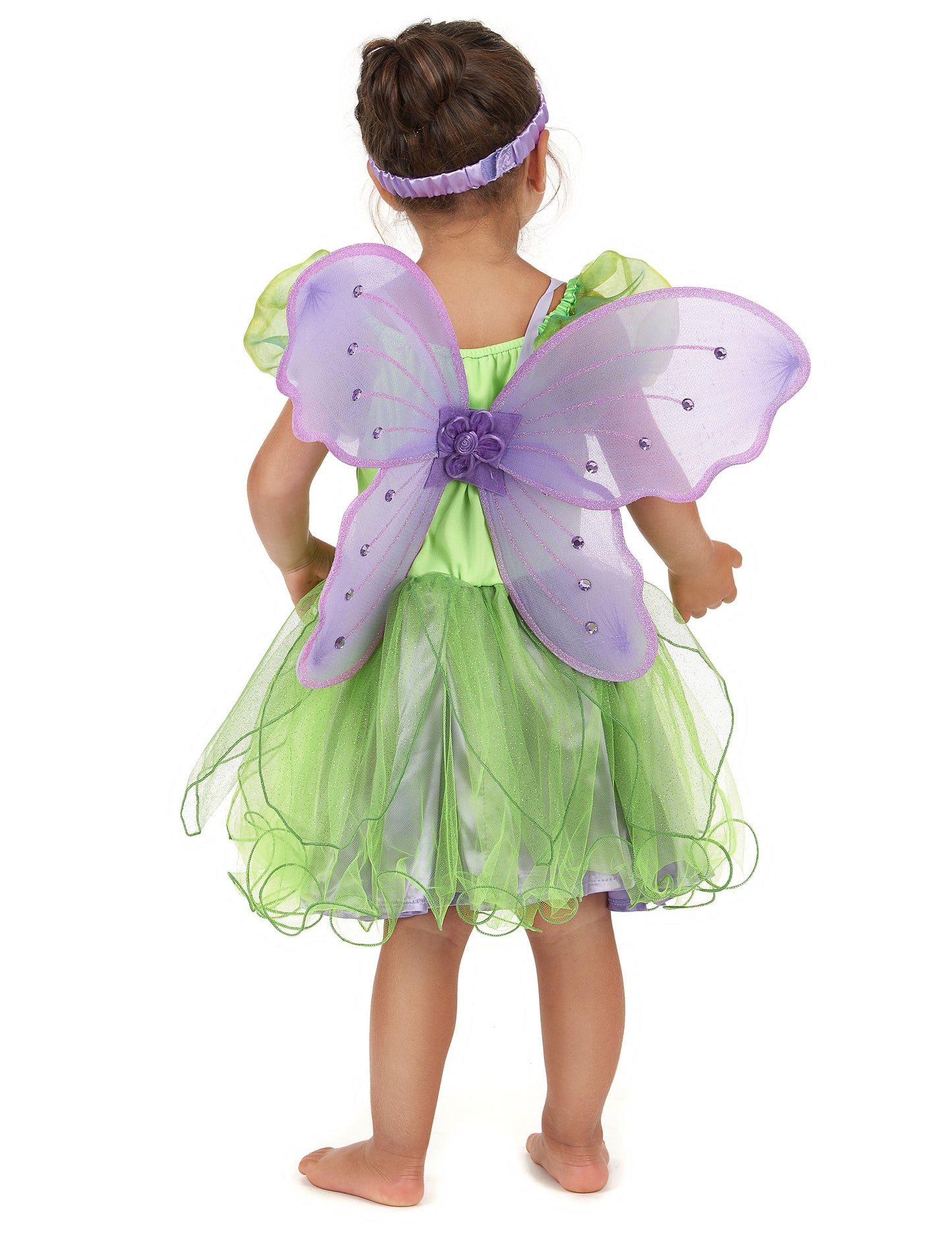 Déguisement fée verte sequins fille
