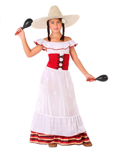 Déguisement femme Mexicaine fille