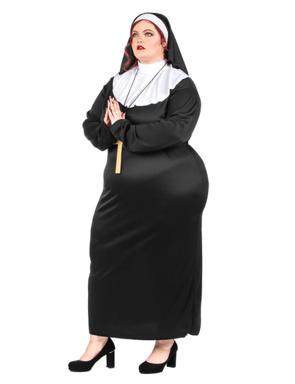 Déguisement grande taille bonne soeur femme