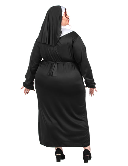 Déguisement grande taille bonne soeur femme
