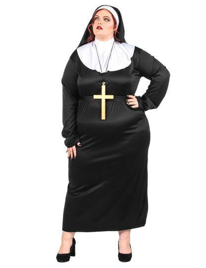 Déguisement grande taille bonne soeur femme