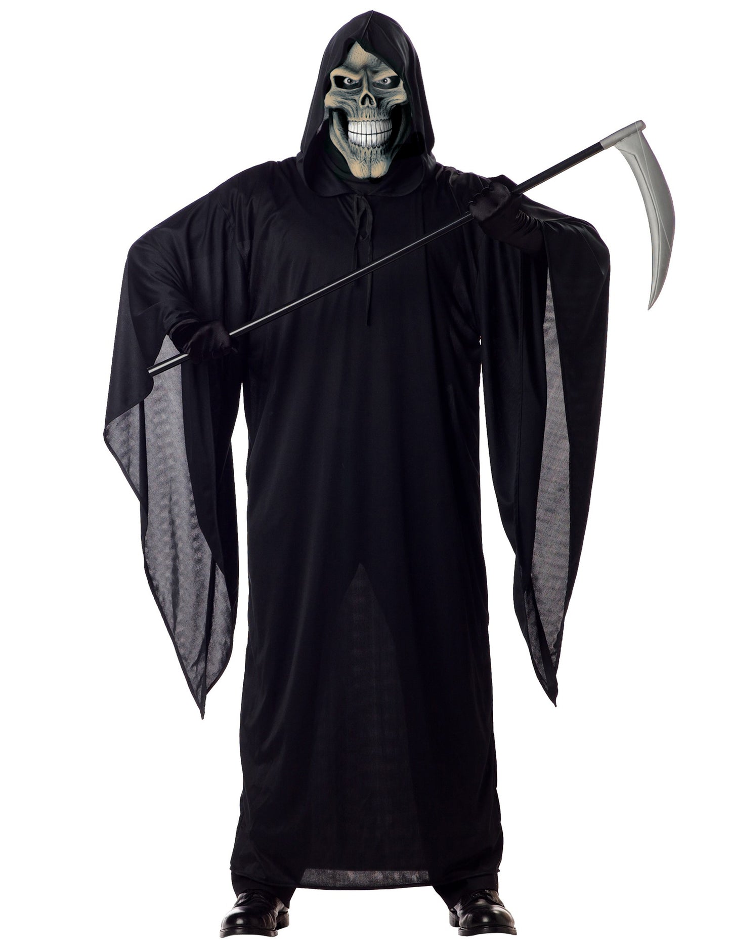 Déguisement grande taille faucheuse homme Halloween