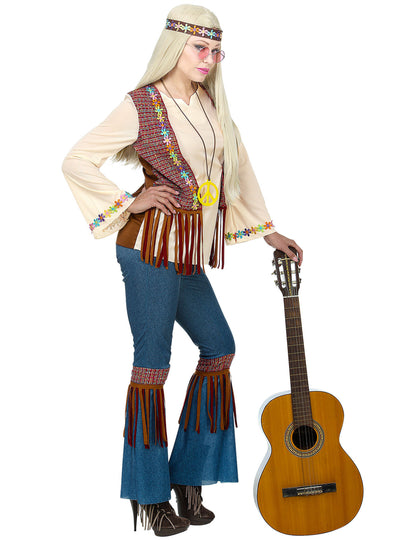 Déguisement hippie peace femme