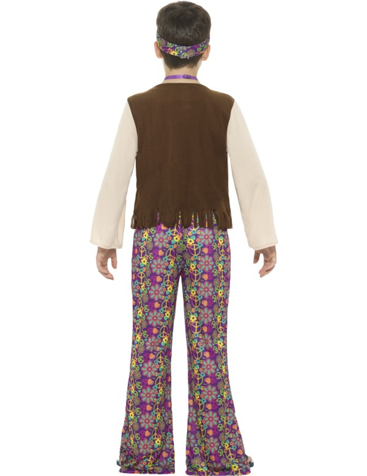 Déguisement hippie peace garçon