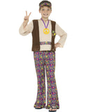 Déguisement hippie peace garçon