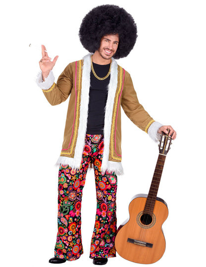 Déguisement hippie woodstock homme