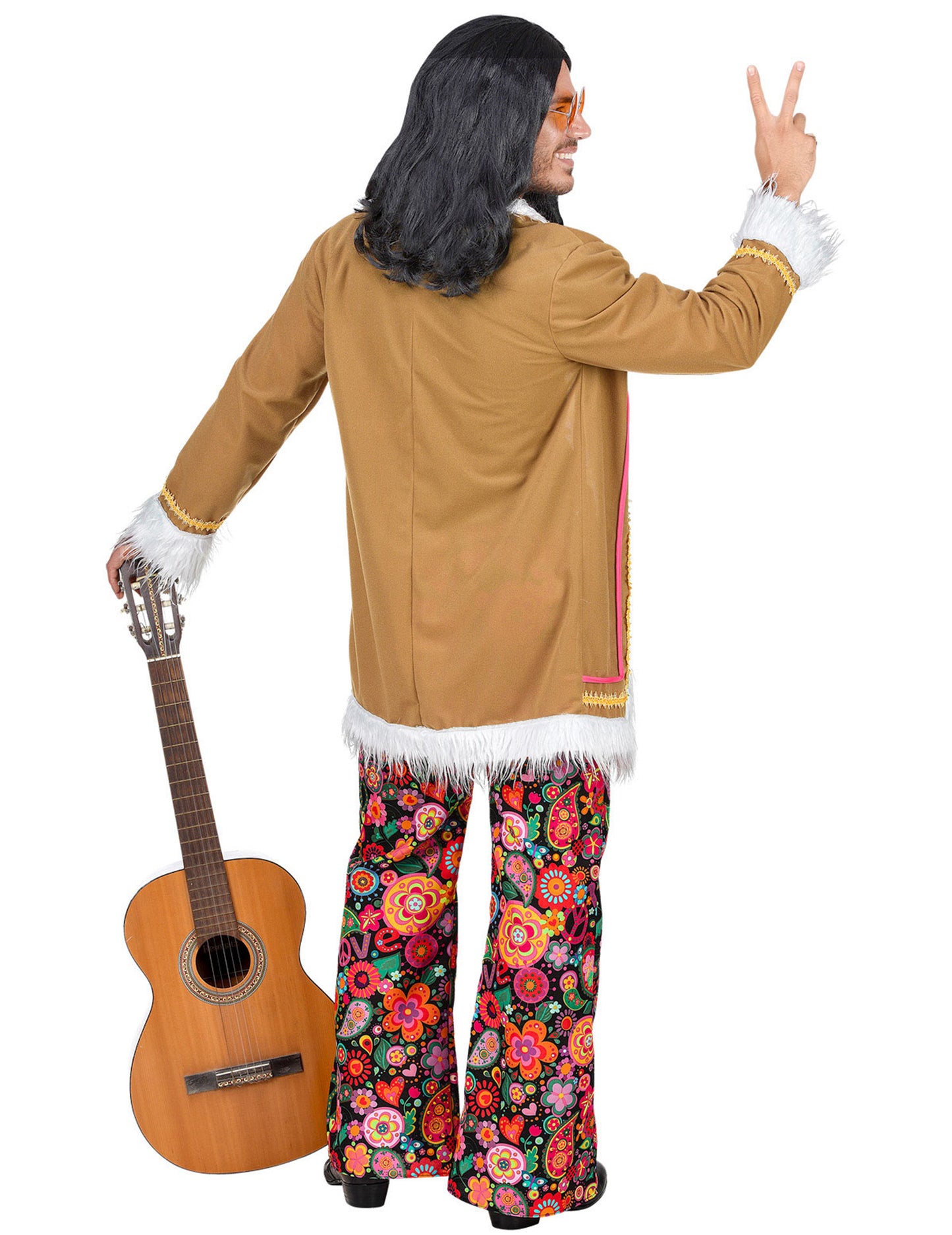 Déguisement hippie woodstock homme