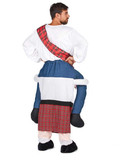 Déguisement homme à dos d'écossais adulte