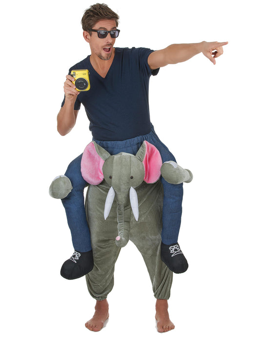 Déguisement homme à dos d'éléphant adulte
