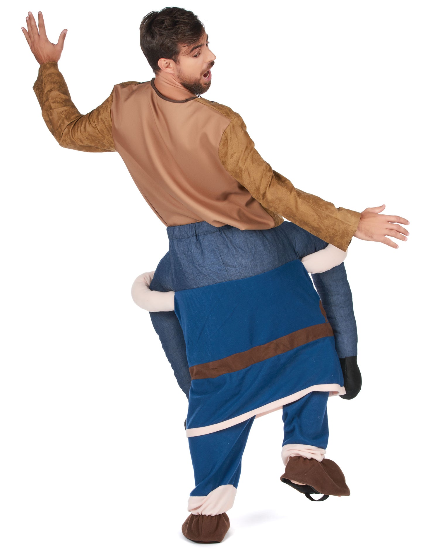 Déguisement homme à dos de viking adulte