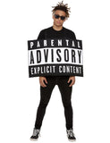 Déguisement humoristique Parental Advisory adulte