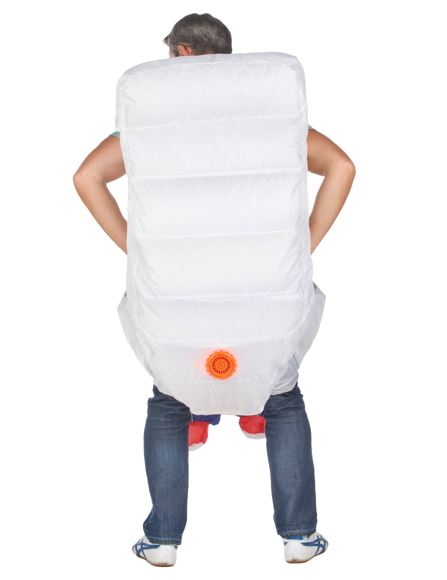 Déguisement humoristique toilette gonflable adulte