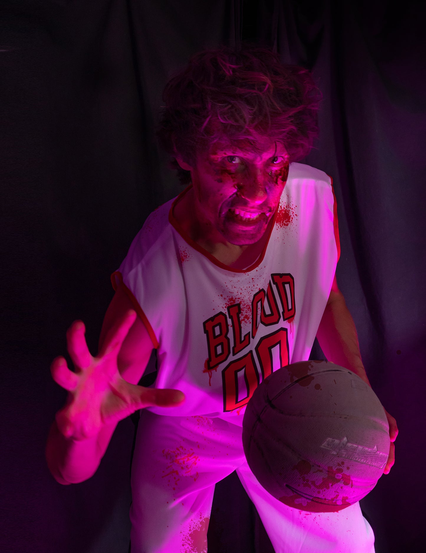Déguisement joueur de basket zombie homme