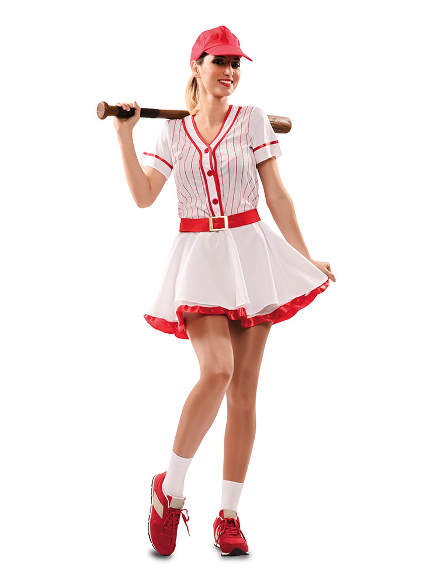 Déguisement joueuse de baseball femme