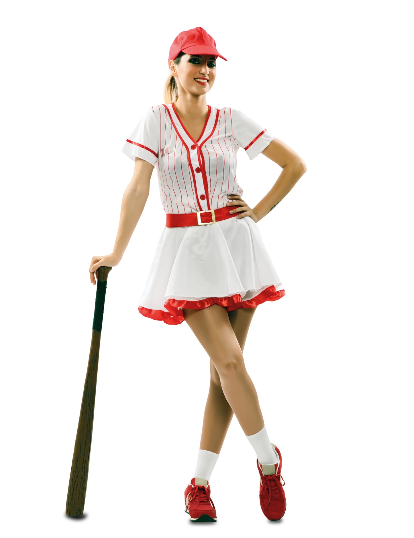 Déguisement joueuse de baseball femme