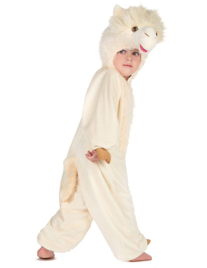Déguisement lama peluche luxe enfant