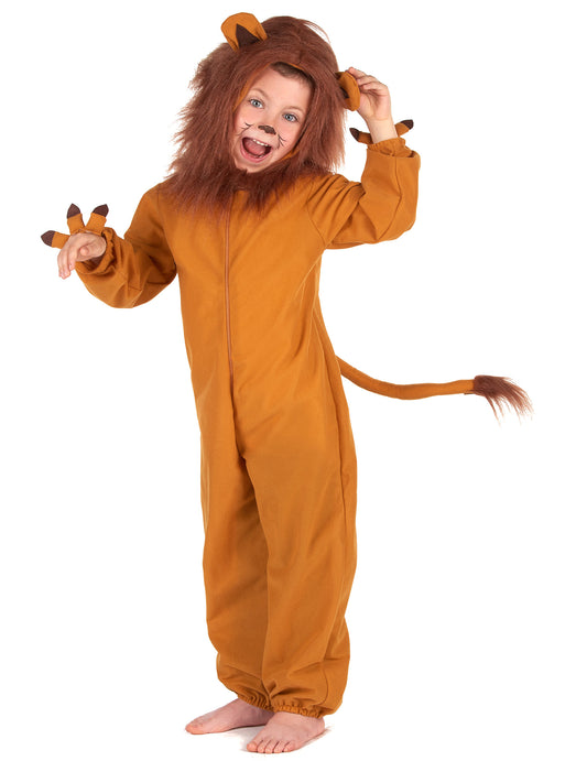 Déguisement lion effet polaire enfant