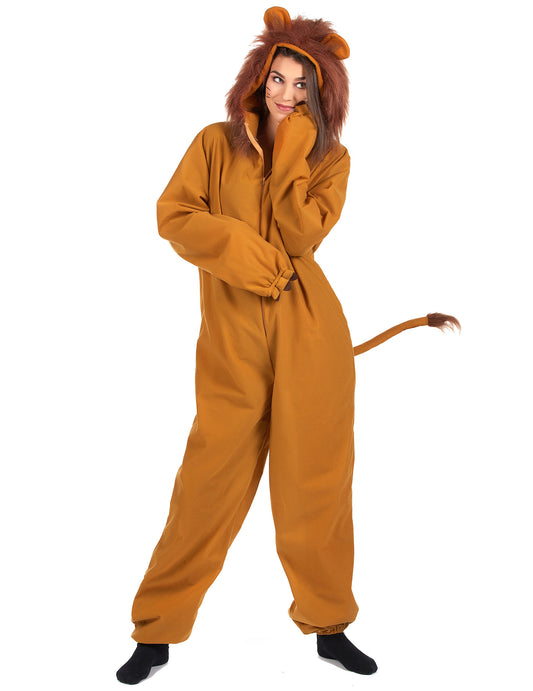 Déguisement lion fauve femme