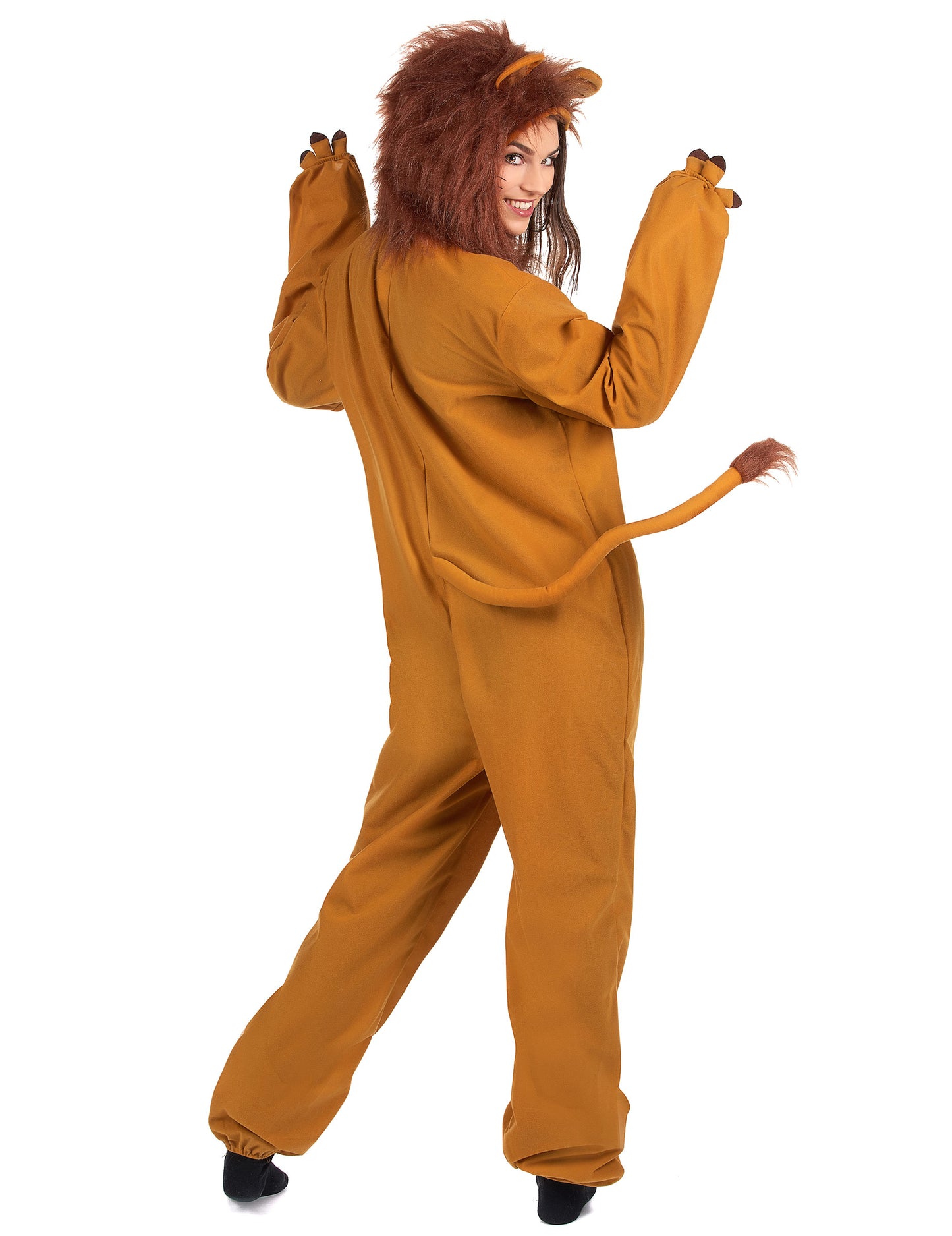 Déguisement lion fauve femme