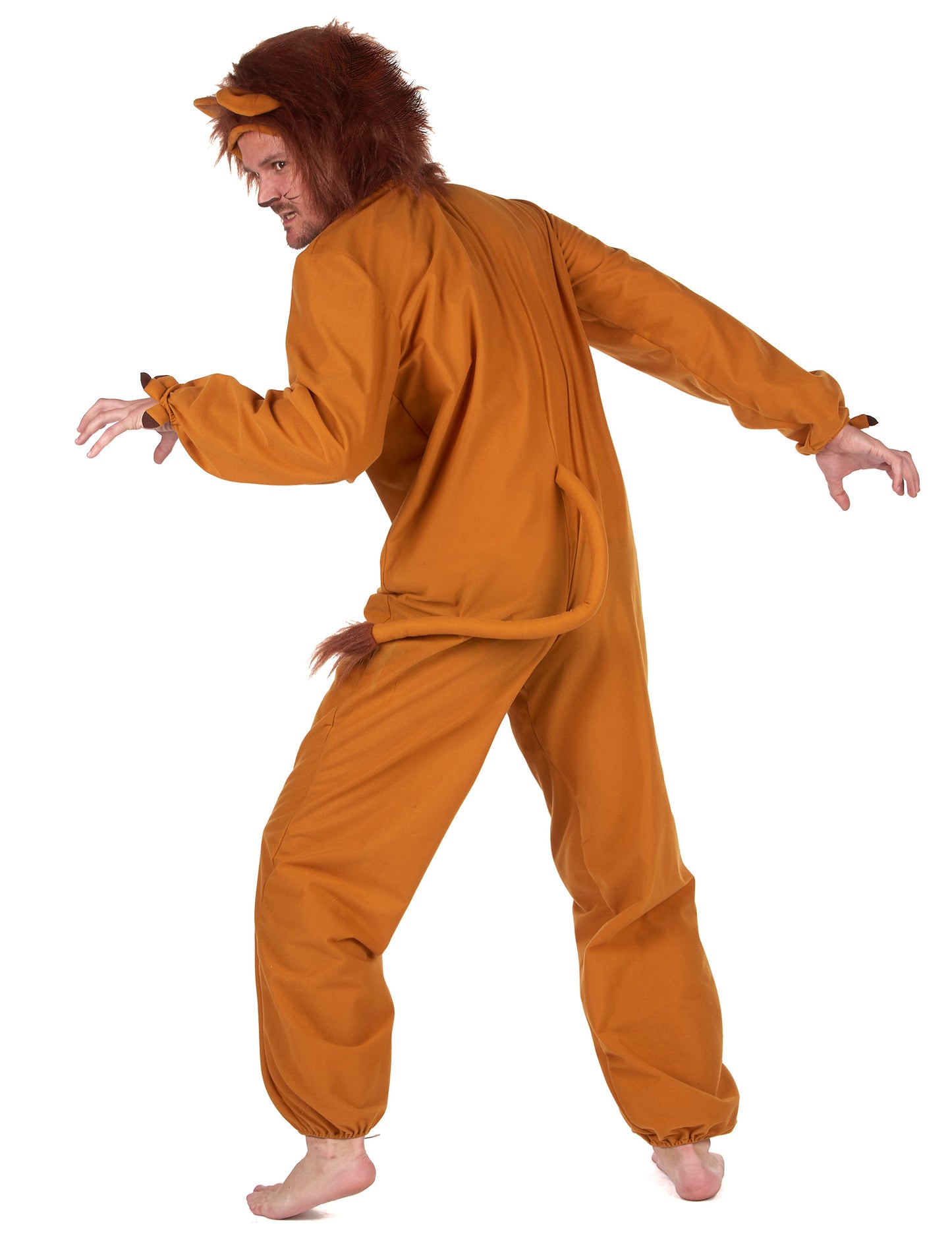 Déguisement lion fauve homme