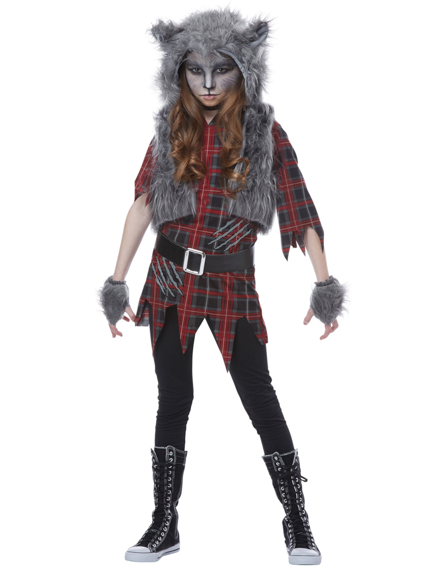 Déguisement loup garou luxe fille