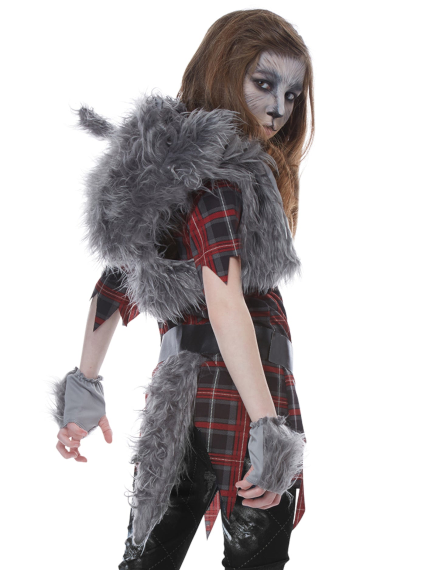 Déguisement loup garou luxe fille