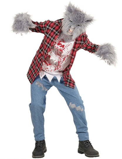 Déguisement loup garou poilu enfant