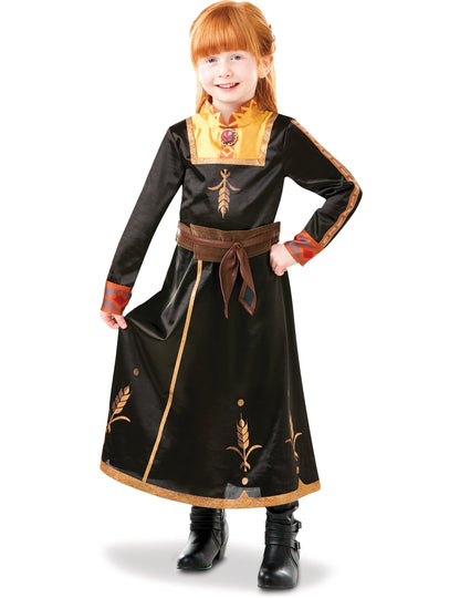 Déguisement luxe Anna La Reine des neiges 2 fille