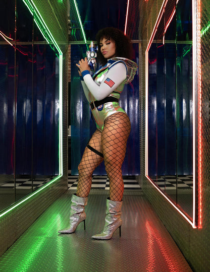 Déguisement luxe astronaute sexy femme