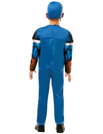 Déguisement luxe Captain America série animée garçon