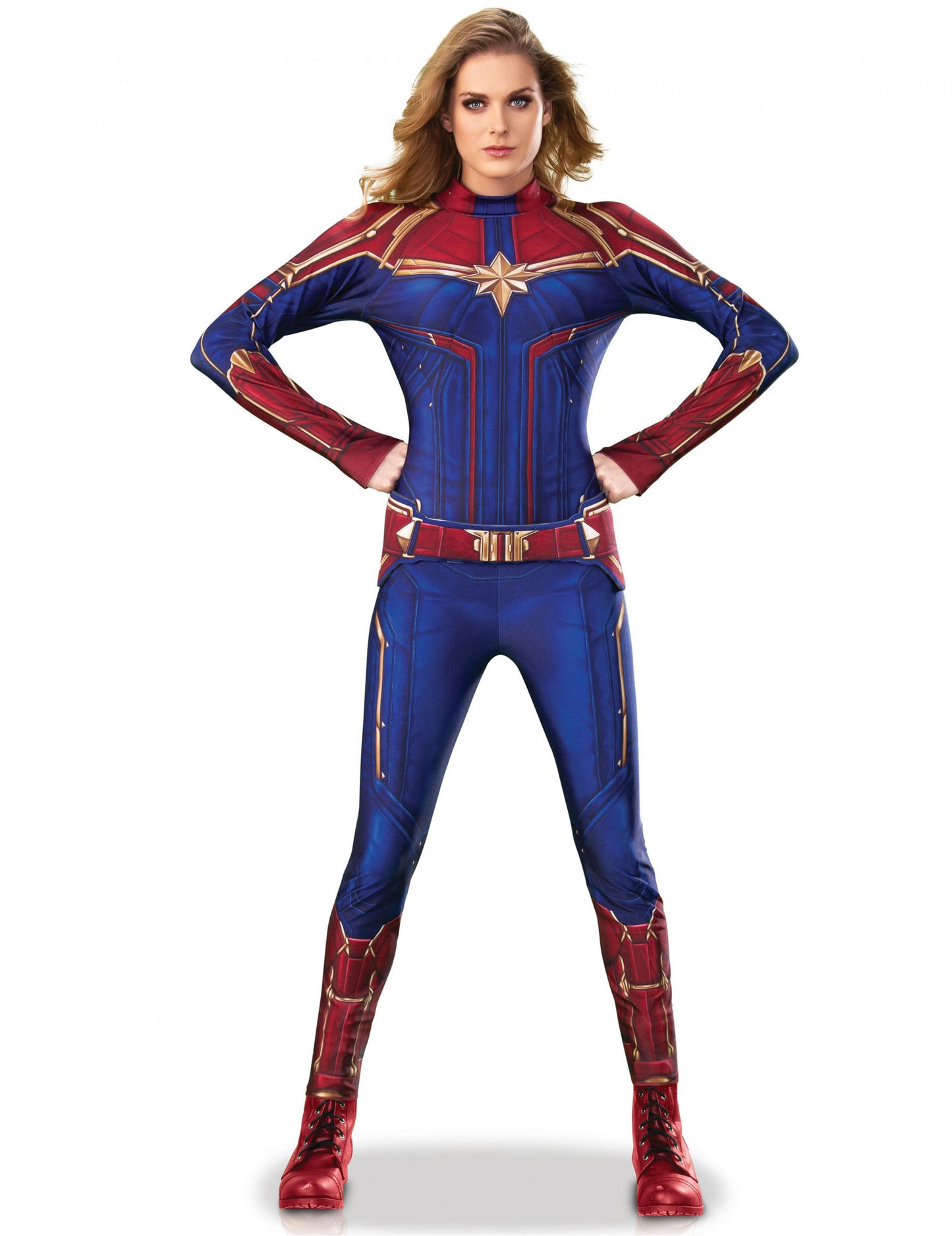 Déguisement luxe Captain Marvel femme