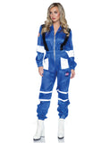 Déguisement luxe combinaison astronaute femme