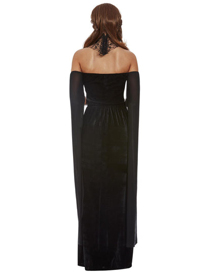 Déguisement luxe comtesse noire femme