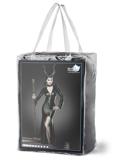 Déguisement luxe sorcière noire sexy femme