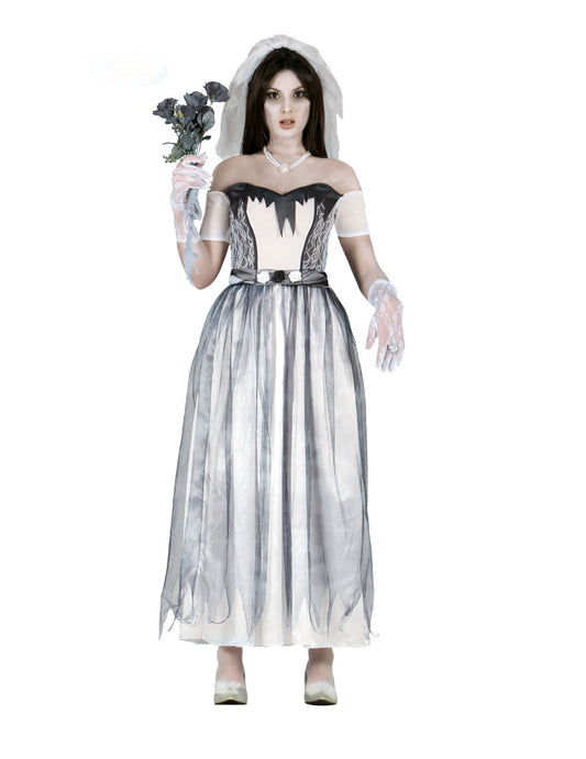 Déguisement mariée fantôme femme