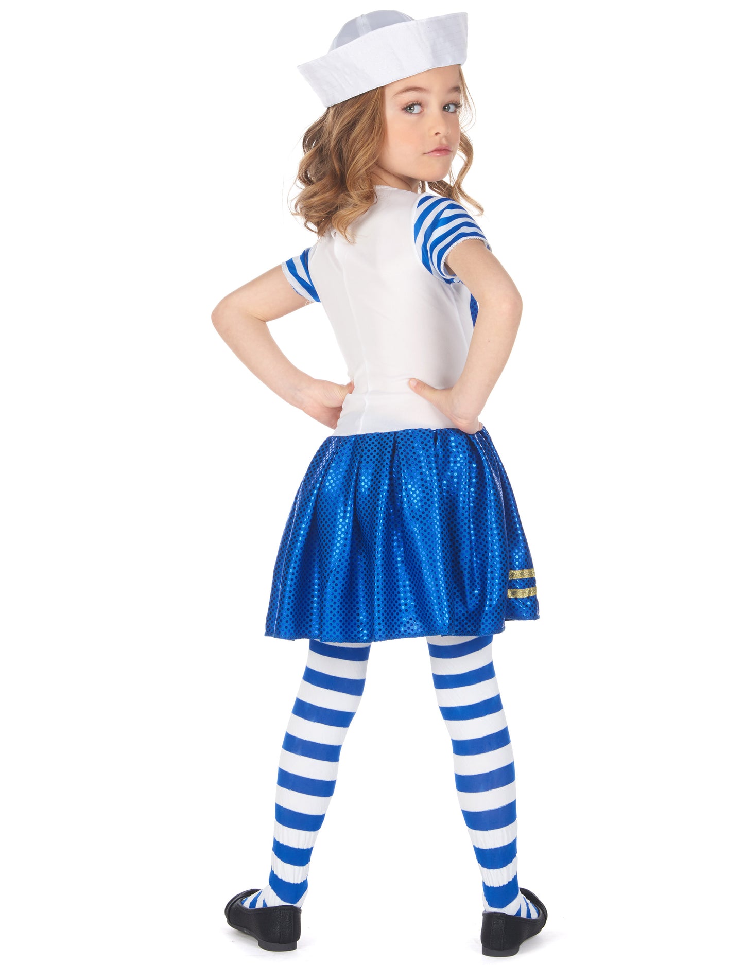 Déguisement marin brillant fille
