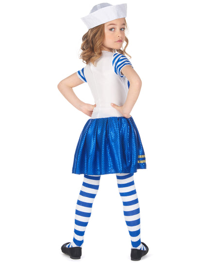 Déguisement marin brillant fille