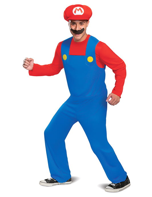 Déguisement Mario classique adulte