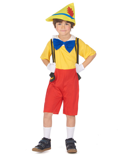 Déguisement marionnette petit menteur garçon