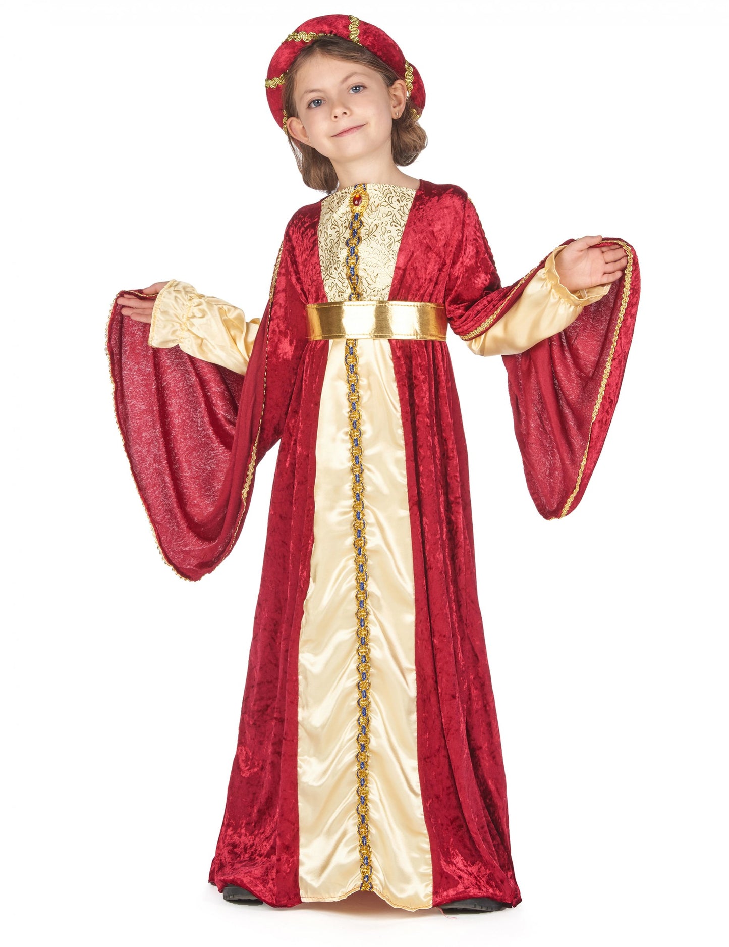 Déguisement médiévale reine fille