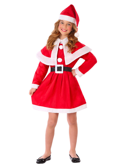 Déguisement mère Noël classique fille