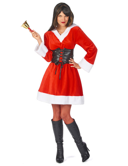 Déguisement Mère Noël corset femme