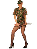 Déguisement militaire femme